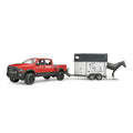 02501 RAM 2500 POWER WAGON WITH HORSE TRAILER
