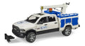 02509 RAM 2500 SERVICE TRUCK WITH ROTATING BEACON LIGHT
