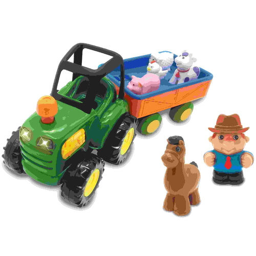 026856 FARMHOUSE & TRACTOR SET