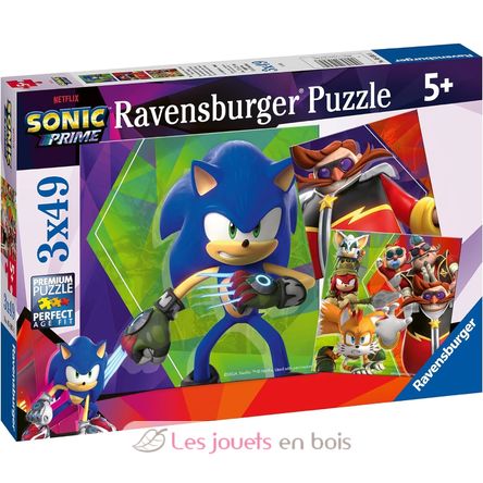 PUZZLE 05695 SONIC 3X49PCS