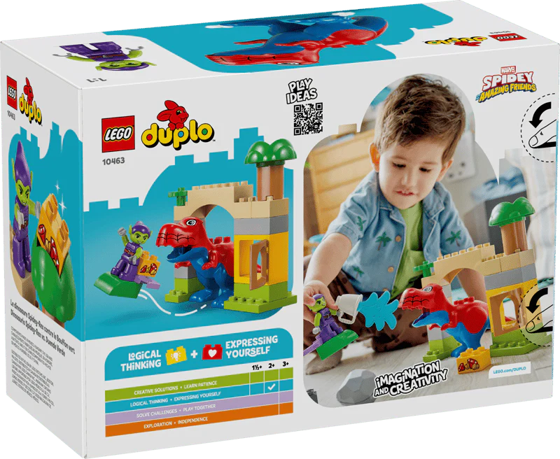 LEGO 10463 Dinosaur Spidey Rex VS Green
