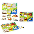 PH07K028 WOODEN PUZZLE FARM ANIMALS