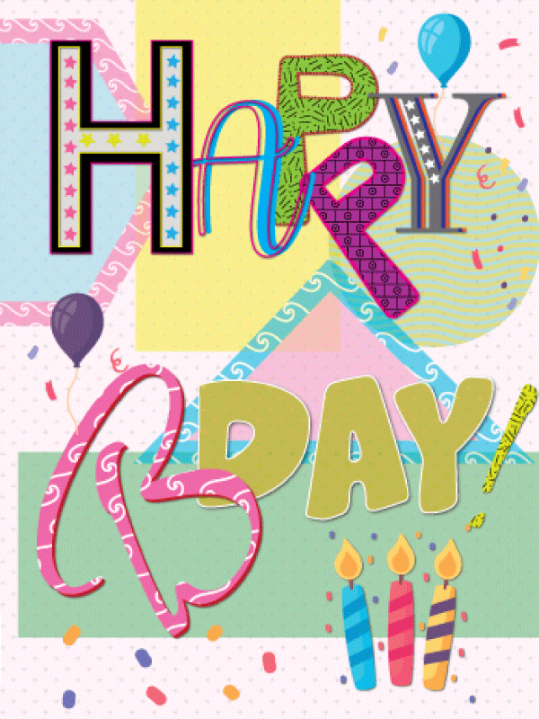 Birthday Greeting Card - A1840