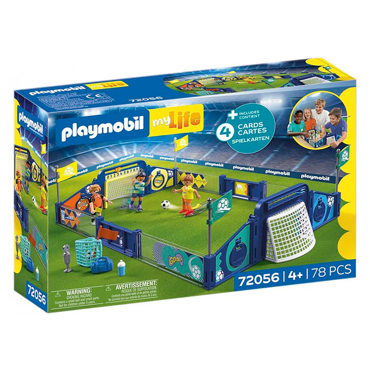 Playmobil PL72056 Γηπεδάκι Ποδοσφαίρου