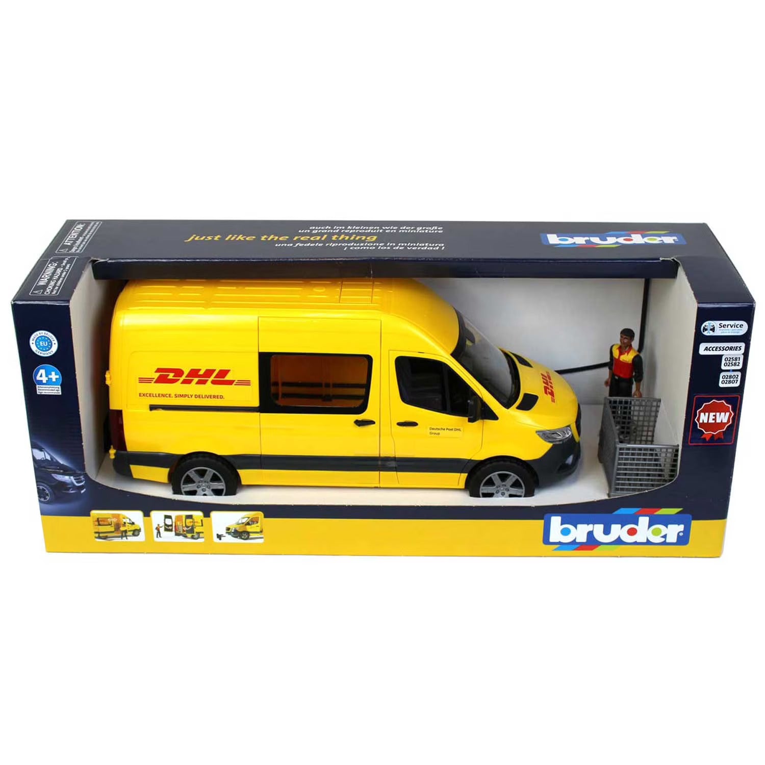 02671 SPRINTER DHL WITH DRIVER