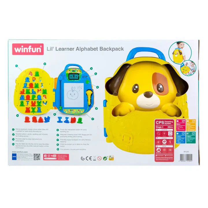 001205 LIL ALPHABET BACKPACK