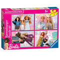 PUZZLE 01077 BARBIE 4X100PCS