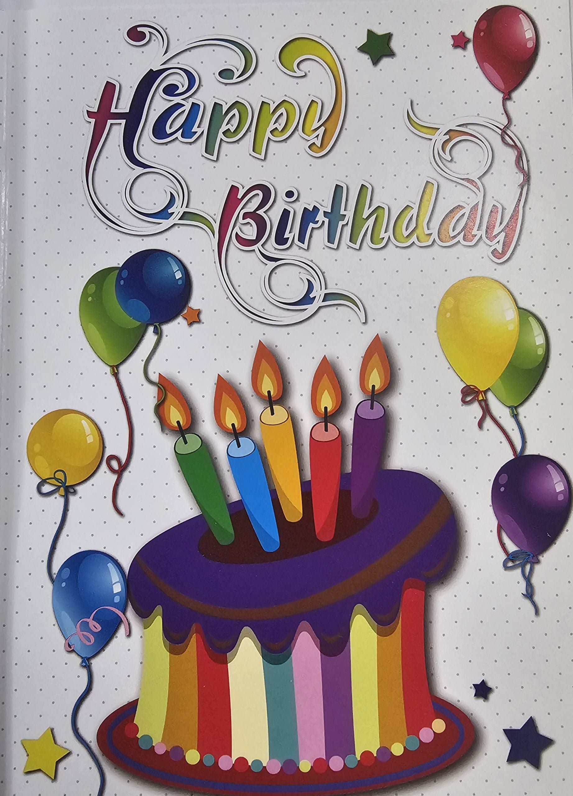 Birthday Greeting Card - SO-6033