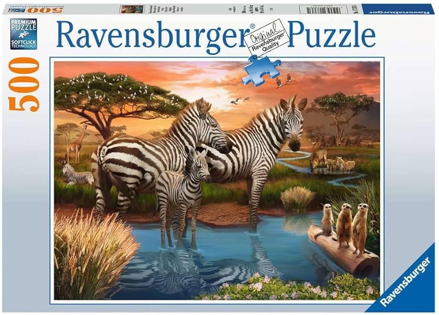 PUZZLE 17376 ZEBRA 500PCS