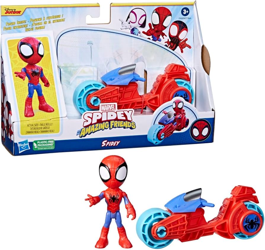 BRAND F7459 SPIDEY AND HIS FRIENDS MOTORCYCLE