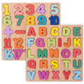 PH05Z026 WOODEN ALPHABETIC  COUNTING