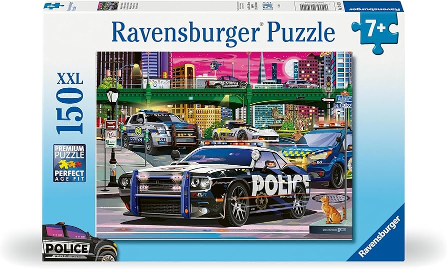 PUZZLE 13412 POLICE ON PATROL 150XXL PCS