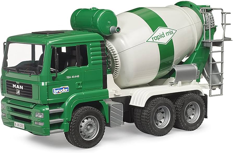 02739 MAN TGA CEMENT MIXER TRUCK