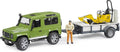 02593 LAND ROVER DEFENDER WITH TRAILER