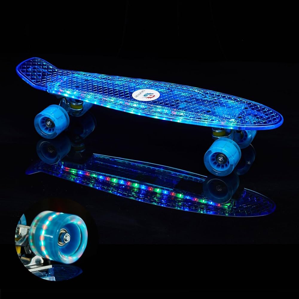 HJ1285 BIG SKATEBOARD WITH LIGHTS