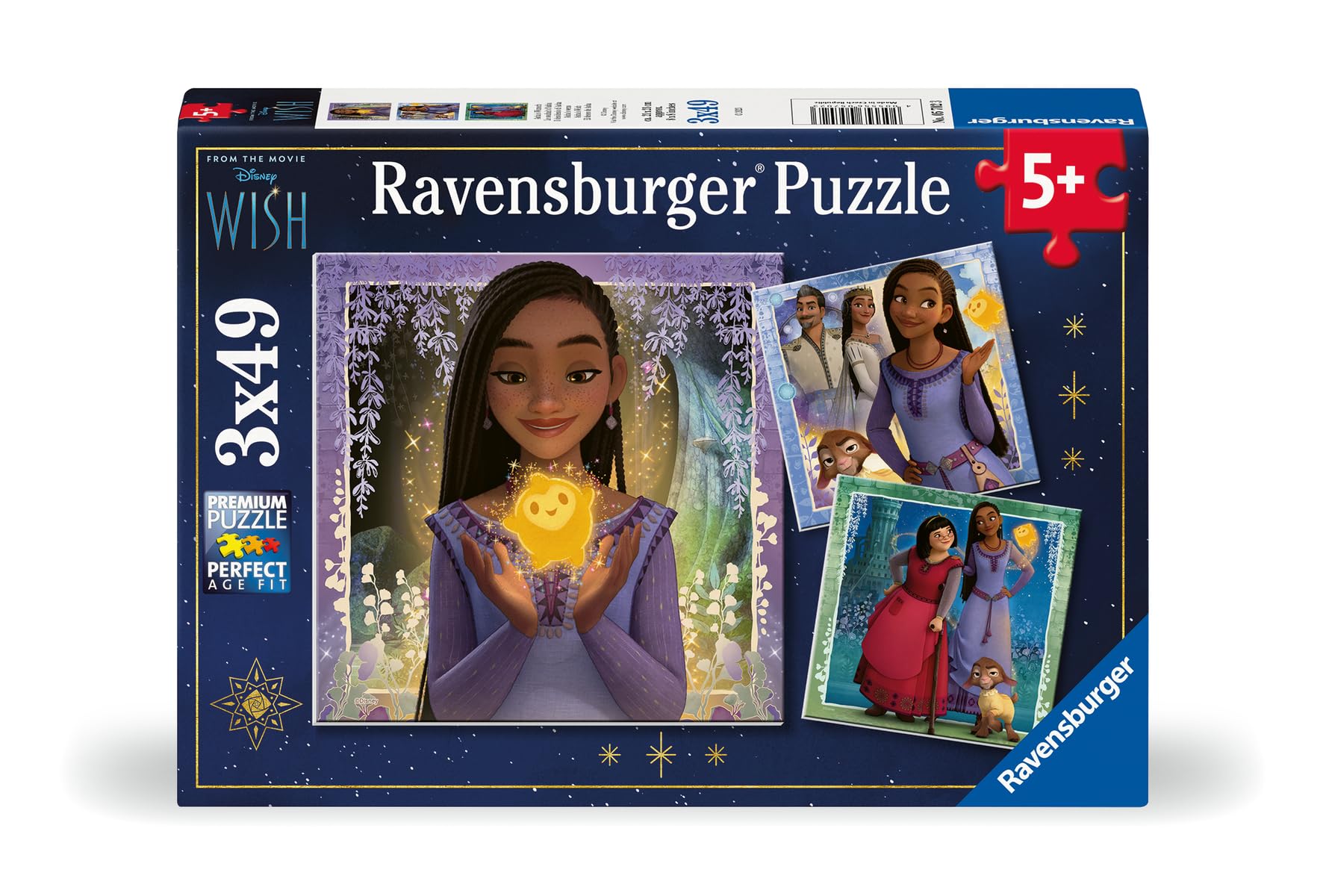 PUZZLE 05702 DISNEY WASH 3X49PCS