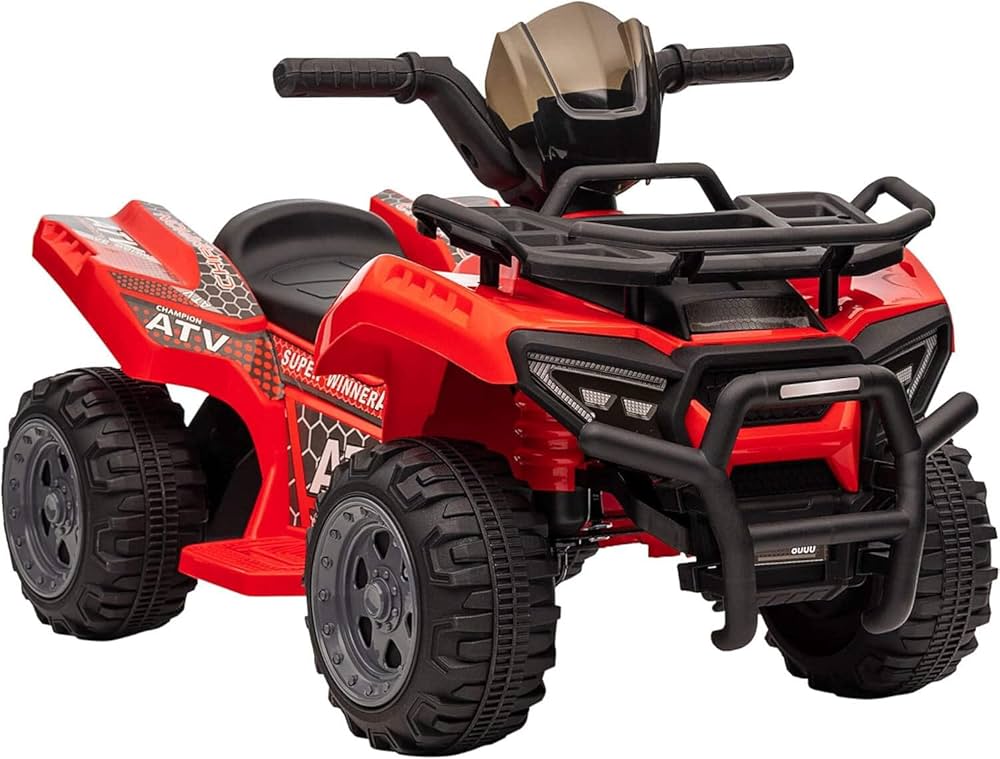 KIDS RIDING QUAD