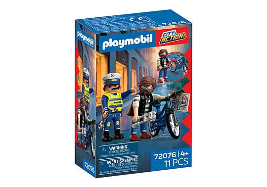 Playmobil PL72076 Αστυνομικός και Κλέφτης