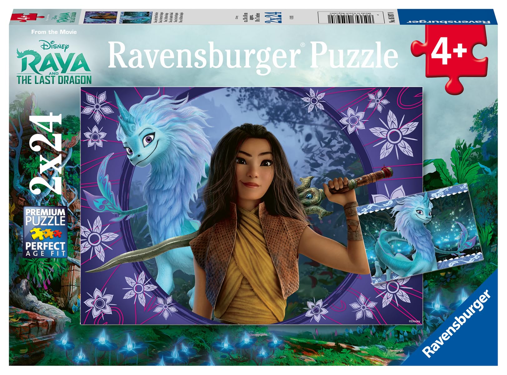 PUZZLE 05097 RAYA AND THE LAST DRAGON 2X24 PCS