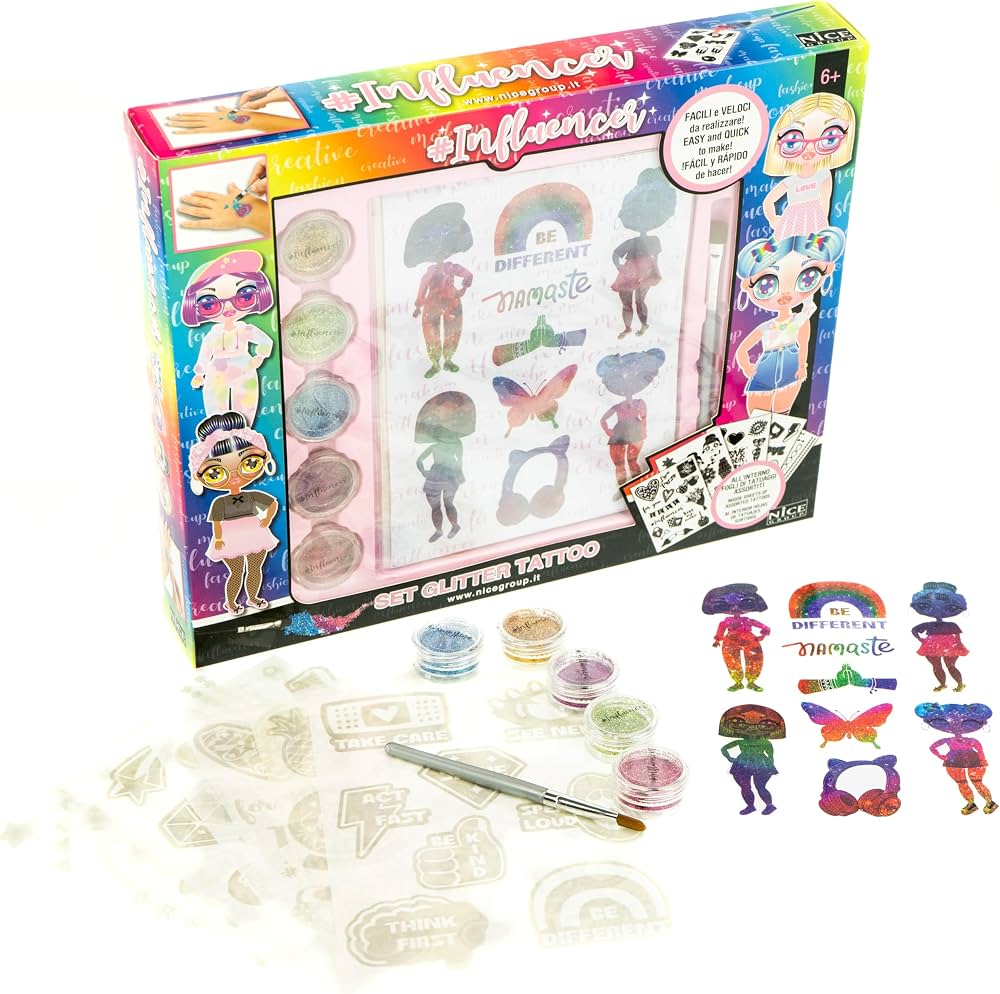 92021 SET GLITTER TATTOO