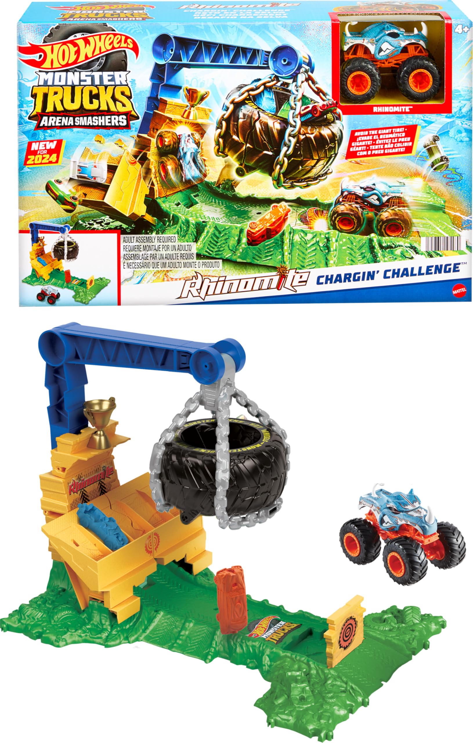 HW  HTP18 MONSTER TRUCK ARENA