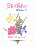 Birthday Greeting Card - A1655