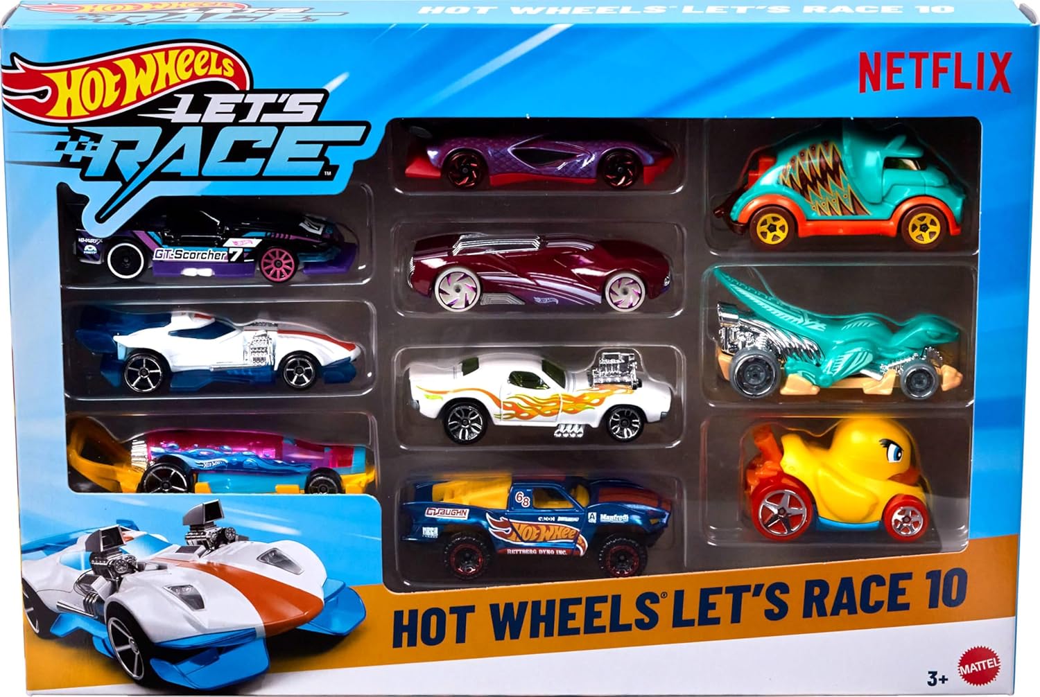 MT54886 HW CARS SET 10