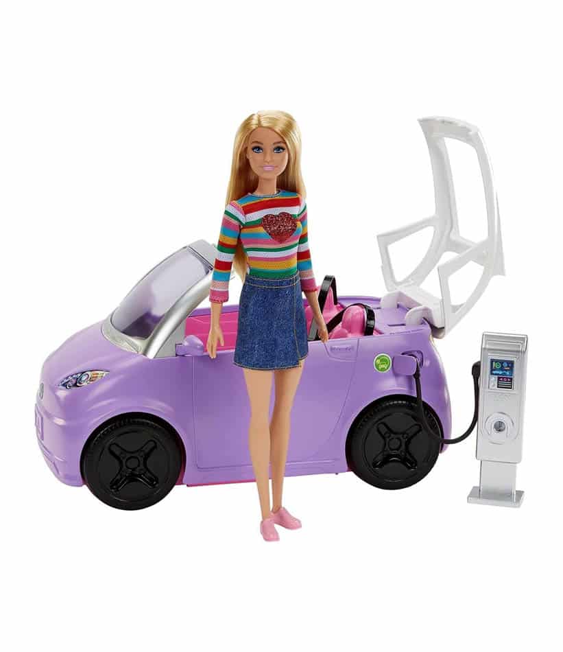 MTHJV36. BARBIE ELECTRIC CAR