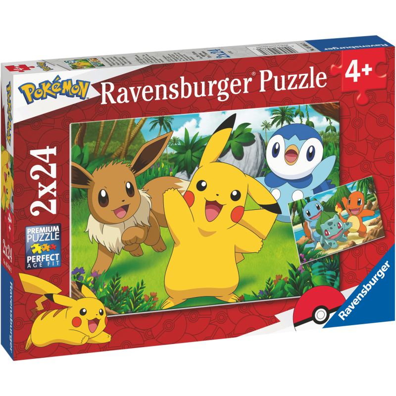 PUZZLE 05668 POKEMON 2X24PCS