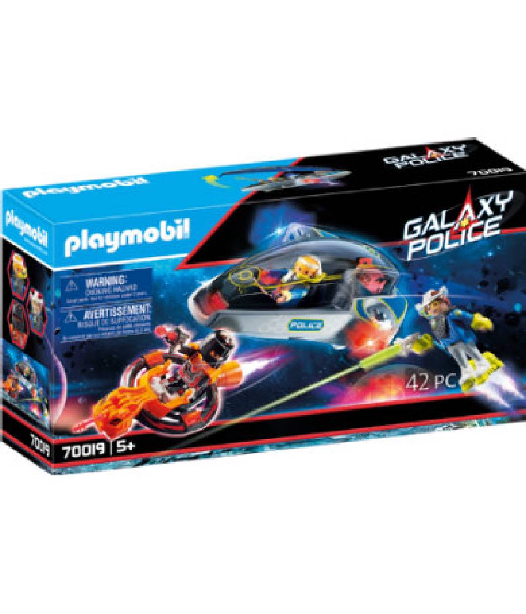 Playmobil PL70019 Ιπτάμενο Όχημα Galaxy Police