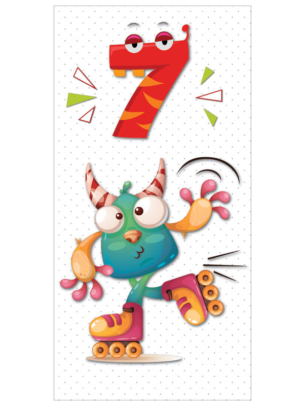 Age 7 Birthday Card - R2252