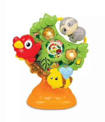 WF 000769 JUNGLE FRIENDS SPINNING TREE