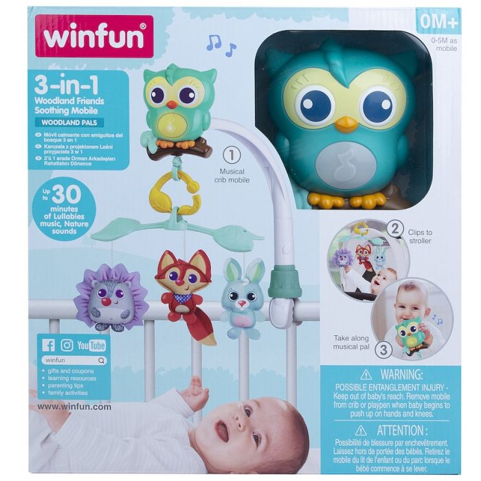 WF 720010 3 IN 1 WOODLAND FRIENDS