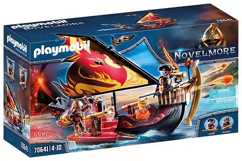 Playmobil PL70641 Πλοίο της Φωτιάς του Burnham