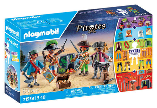 Playmobil PL71533 My Figures Πειρατές