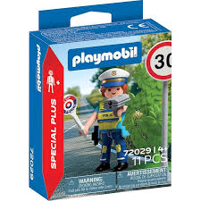 Playmobil PL72029 Αστυνομικός με Ραντάρ
