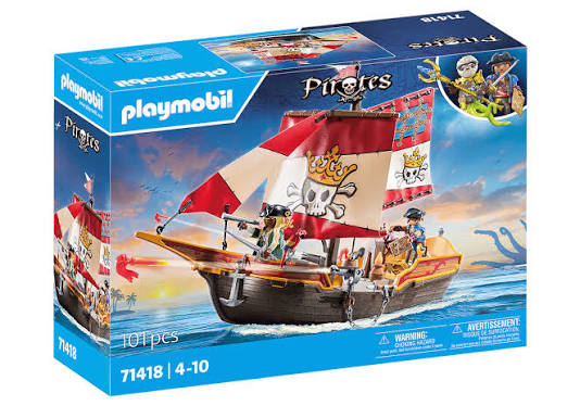 Playmobil PL71418 Πειρατική Γαλέρα