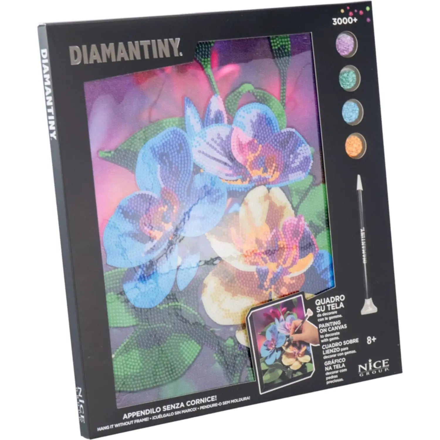 96560/96563 DIAMANTINY QUADRO ORCHIDEA