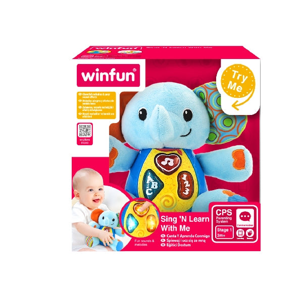 WF 00689 SING N LEARN WITH ME ELEPHANT
